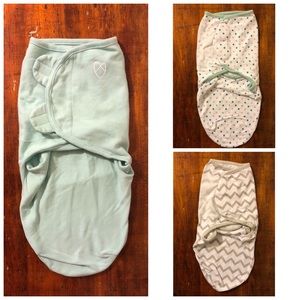 Set of Velcro Swaddles